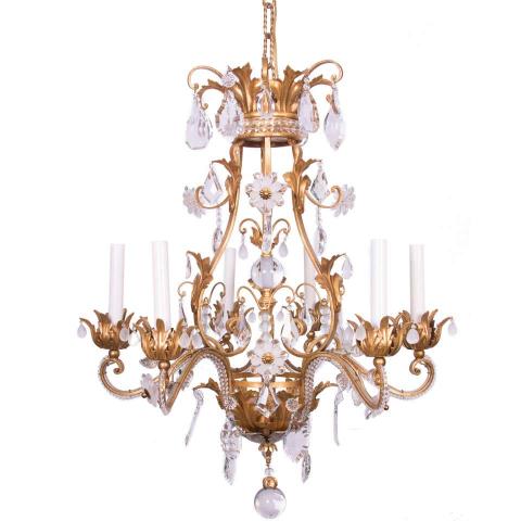 French Bagues Chandelier